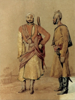 Police in Delhi under Bahadur Shah II, 1842