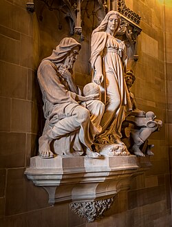 Theology, Science and Art; by John Cassidy; in the vestibule
