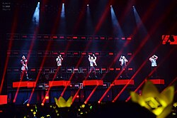BigBang during the Made World Tour in China, 2015