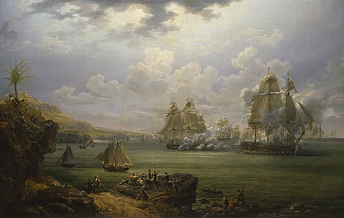 The Blockade of Saint-Domingue, 18 June–6 December 1803. British and Haitian forces attack French forces at Cap-Français