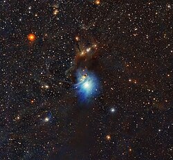 Reflection nebula IC 2631.[2]