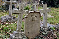 Grave, St Mary Magdalen, Mortlake