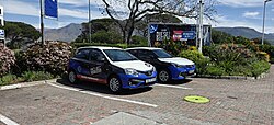 Private security vehicles in Meadowridge, Cape Town