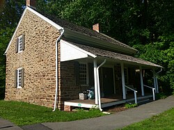 The Stony Brook Meeting House, built 1726