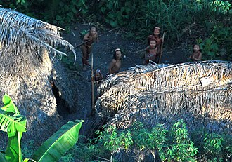 Uncontacted peoples in the state of Acre in Brazil