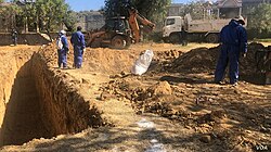 Mass graves being prepared for COVID-19 victims in Cochabamba, Bolivia