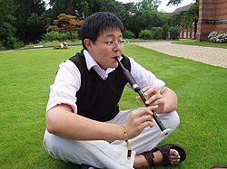 A Great Highland bagpipe practice chanter