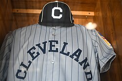 Cleveland Guardians throwback uniform