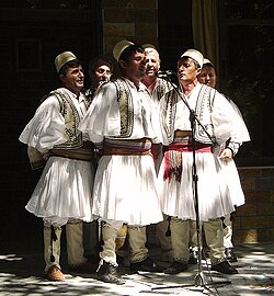 Southern Albanian polyphonic singers