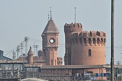 Constructed in the aftermath of the 1857 Sepoy Mutiny, the design of the Lahore Railway Station was highly militarised to defend the structure from further uprisings against British rule.