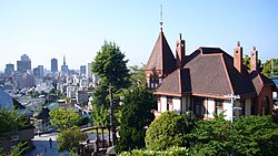 Weathercock House, one of the many foreign residences of the Kitano area of Kobe