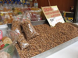 Bulk Horchata Chufas from Alboraya for sale in neighboring Valencia, Spain.