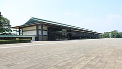 Chōwaden Reception Hall, the largest structure of the palace