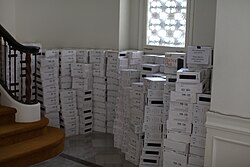 A purchase of additional storage at the Internet Archive