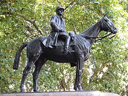 Statue of Foch in Victoria, London