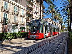 Tramway system in Messina, opened in 2003