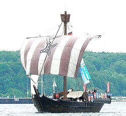 Ubena von Bremen, a replica of the Bremen cog