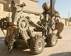 IED detonator in Iraq