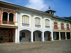 Historic buildings in the Parque Histórico