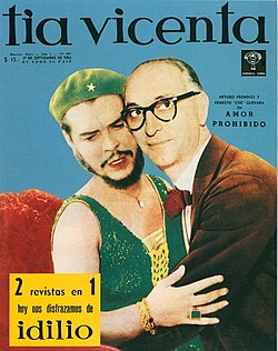 Cover featuring Che Guevara and presidentArturo Frondizi, September 1961.