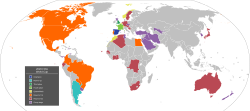 Result of countries participating in the 2026 FIFA World Cup Champion Runner-up Third place Fourth place Quarterfinals Round of 16 Round of 32 Group stage