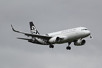 Air New Zealand's Airbus A320s currently operate short-haul routes, both domestically and internationally.