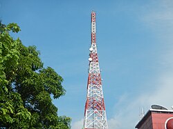 TV5's transmitter in Novaliches, Quezon City, 2016