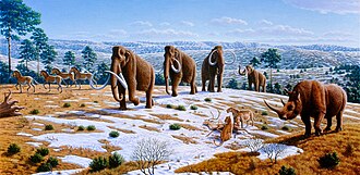 Restoration of ice age megafauna during the Pleistocene in northern Spain