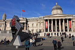 The Countdown Clock in Trafalgar Square