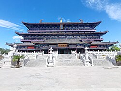 Guangyou Temple at Liaoyang, Liaoning, rebuilt in 2002