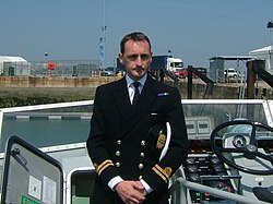 A RNR Lieutenant in 2009.