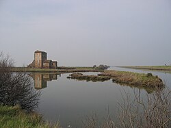 Lagoons along the Po delta