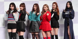 (G)I-dle at I Am showcase on May 2, 2018