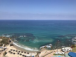 Beach in Hadera, 2017