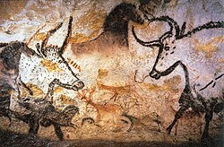 Lascaux cave painting, 15,000 BC, a UNESCO World Heritage Site