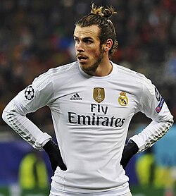Bale during the 2015–16 Champions League campaign