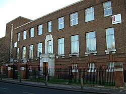 The former British Library Newspapers, Colindale, since demolished