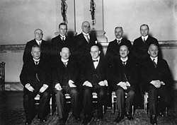 Cabinet with Chancellor Wilhelm Marx, 1927