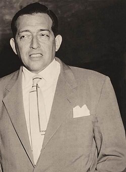 Pedro Estrada, head of the Dirección de Seguridad Nacional during the dictatorship of Marcos Pérez Jiménez.