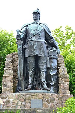 Statue of Otto von Bismarck in Schleswig-Holstein