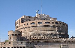 Castel Sant'Angelo was known in the 10th and 11th centuries as the Roman stronghold of the Crescentii (domum Crescentii).