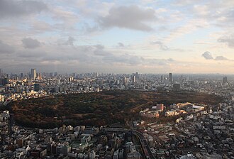 Yoyogi Park is a large urban park in Tokyo.
