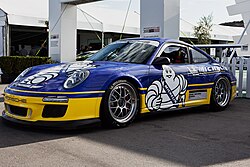 Michelin is the official tyre supplier of the Porsche 911 GT3 Cup cars used in the Porsche Carrera Cup and the Porsche Supercup.