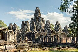 Angkor Thom build by Khmer King Jayavarman VII (c. 1120–1218)