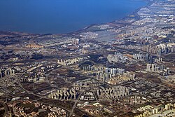 Aerial view of Chenggong District in 2022