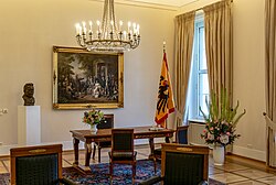 Ceremonial office in Bellevue Palace