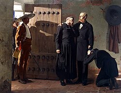 Last moments of Emperor Maximilian I of Mexico, by Jean-Paul Laurens.