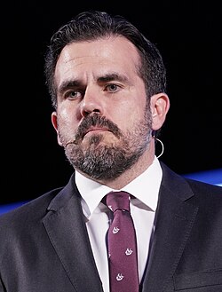 Ricardo Rosselló in April 2019