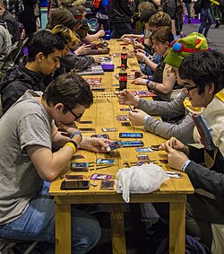 The Yu-Gi-Oh! Trading Card Game is developed and published by Konami. In 2011, Guinness World Records called it the top-selling trading card game in history, with 25.2 billion cards sold worldwide.[9]
