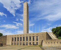 Bell tower exterior view
